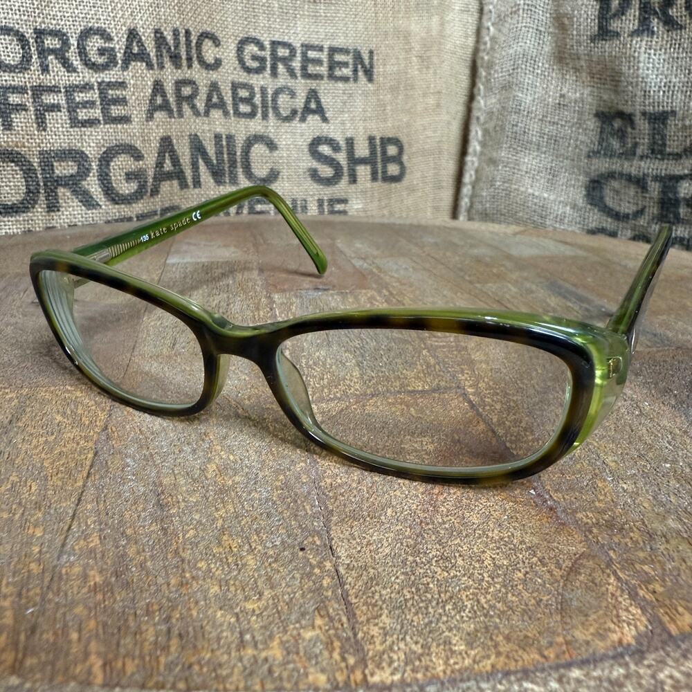 Kate Spade Magda Green Tortoise Shell Eyeglasses Frames ER2 135 mm
